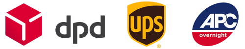 dpd, UPS, APC delivery